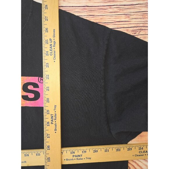 Levis Mens Black T-Shirt XL With Rainbow Logo - Picture 6 of 6